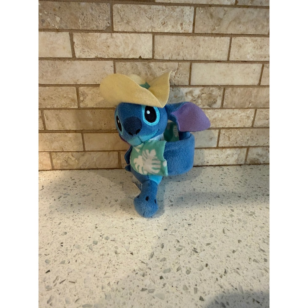 Disney Cutie Cuff Stitch Plush Slap Bracelet – 4.5"